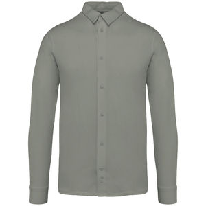 Chemise jersey | Chemise personnalisée Almond green 2