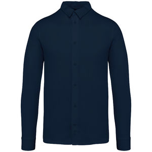 Chemise jersey | Chemise personnalisée Navy Blue 2