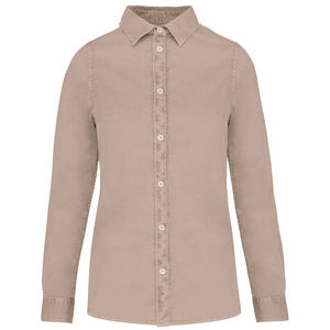 Chemise coton twill F | Chemise publicitaire Washed Linen 4