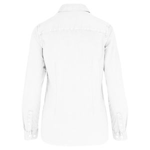 Chemise coton twill F | Chemise publicitaire Washed White 12