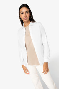 Chemise coton twill F | Chemise publicitaire