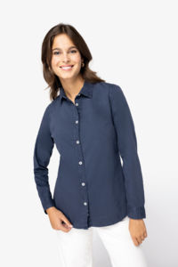 Chemise coton twill F | Chemise publicitaire 2