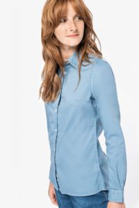 Chemise coton twill F | Chemise publicitaire 9