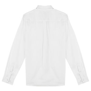 Chemise coton twill H | Chemise publicitaire Washed White 10