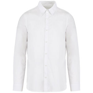 Chemise coton twill H | Chemise publicitaire Washed White 11
