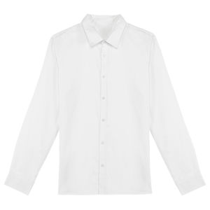 Chemise coton twill H | Chemise publicitaire Washed White 12