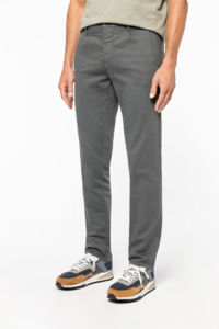 Chino French Terry H | Chino publicitaire Washed Iron grey 1