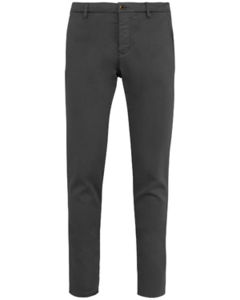 Chino French Terry H | Chino publicitaire Washed Iron grey 3