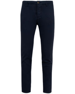 Chino French Terry H | Chino publicitaire Washed navy blue 4