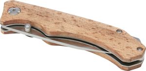 Couteau poche en bois | Couteau de poche publicitaire 6