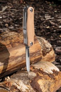 Couteau poche Wood | Couteau de poche publicitaire Brown 6