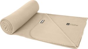 Couverture rPET Willow | Couverture publicitaire Beige 1