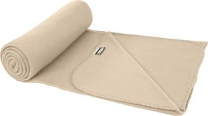 Couverture rPET Willow | Couverture publicitaire Beige 4