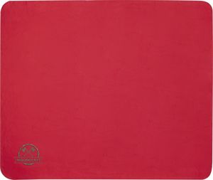 Couverture rPET Willow | Couverture publicitaire Rouge 1