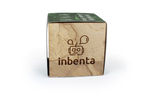 Cube bois graines | Cube bois graines personnalisé 11