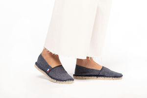 Espadrilles unisexe | Espadrilles publicitaires Black 12