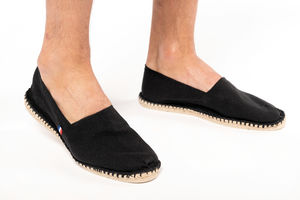 Espadrilles unisexe | Espadrilles publicitaires Black 16