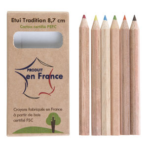 Etui 6 crayons | Etui crayons publicitaire 2