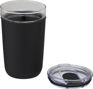 Gobelet recyclé Bello | Gobelet en verre publicitaire Noir 3