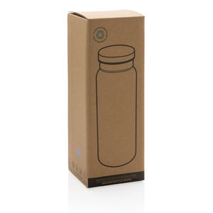 Gourde recyclée 600ml | Gourde publicitaire Anthracite 7