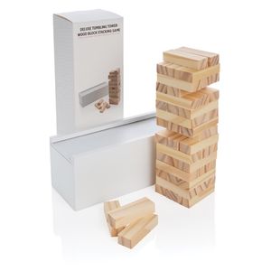 Jeu de blocs en bois | Jeu personnalisé White 7