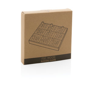 Sudoku en bois FSC | Jeu personnalisé Blanc 5