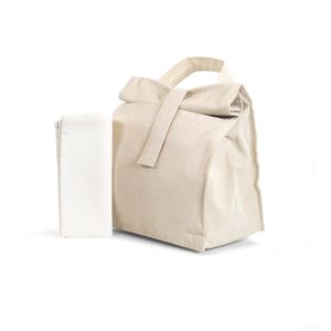Lunchbag coton bio | Lunch bag publicitaire Naturel