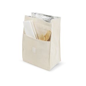 Lunchbag coton bio | Lunch bag publicitaire Naturel 2