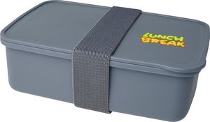 Lunch box Dovi | Lunch box publicitaire Gris ardoise 1