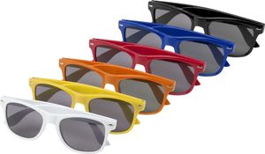 Lunettes recyclées Sun Ray | Lunettes de soleil publicitaires Jaune 4