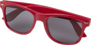 Lunettes recyclées Sun Ray | Lunettes de soleil publicitaires Rouge 3