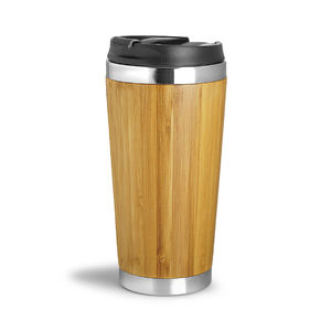Mug isotherme bambou | Mug isotherme personnalisé Bambou