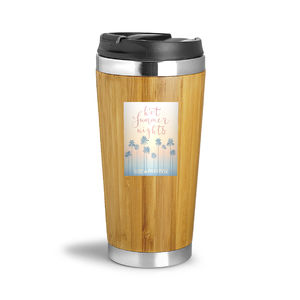 Mug isotherme bambou | Mug isotherme personnalisé Bambou 1