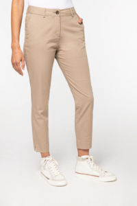 Pantalon chino F | Pantalon chino personnalisé Almond green 5