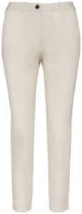Pantalon chino F | Pantalon chino personnalisé Ivory
