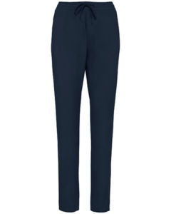 Pantalon décontracté F | Pantalon publicitaire Washed navy blue 6