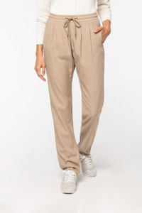 Pantalon décontracté F | Pantalon publicitaire Washed Organic Khaki 10