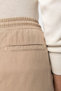 Pantalon décontracté F | Pantalon publicitaire Washed Organic Khaki 7