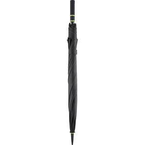 Parapluie golf écoconçu | Parapluie golf personnalisé Noir Lime 3