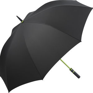 Parapluie golf écoconçu | Parapluie golf personnalisé Noir Lime 6