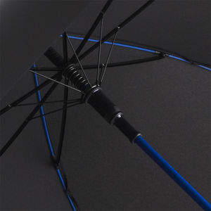 Parapluie perso écoconçu | Parapluie personnalisé Noir Bleu euro 1