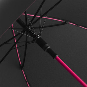 Parapluie perso écoconçu | Parapluie personnalisé Noir Magenta 2