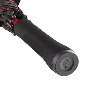 Parapluie perso écoconçu | Parapluie personnalisé Noir Rouge 6