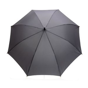 Parapluie rPTET bambou | Parapluie personnalisé Anthracite 1