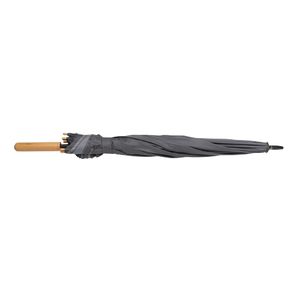 Parapluie rPTET bambou | Parapluie personnalisé Anthracite 2