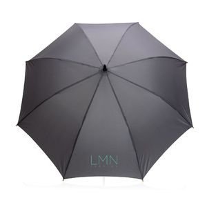 Parapluie rPTET bambou | Parapluie personnalisé Anthracite 4