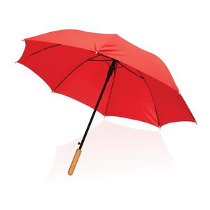 Parapluie rPTET bambou | Parapluie personnalisé Red 3