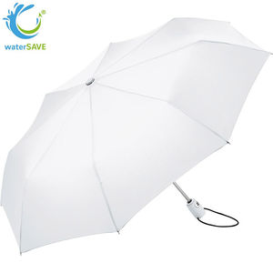 Parapluie poche éco | Parapluie de poche publicitaire Blanc cassé