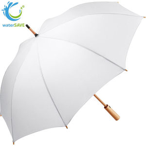 Parapluie recyclé | Parapluie publicitaire Blanc cassé 4