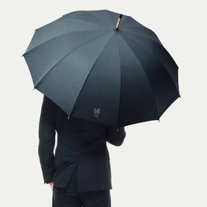 Parapluie de ville Chiccity | Parapluie publicitaire Bleu 2